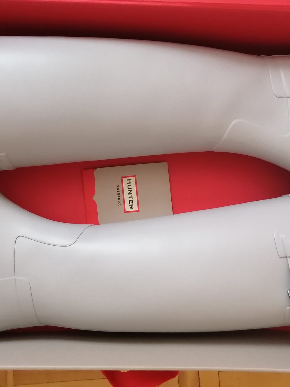 Hunter Original Tall Frosted Grey Rain Boots